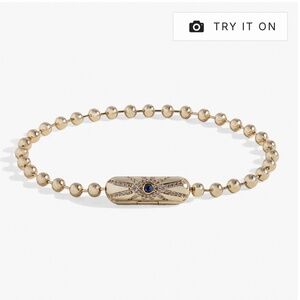 Alex & Ani evil eye barrel closure bracelet